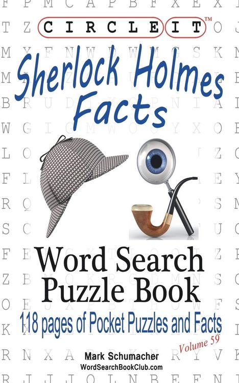 Produktbild: Circle It, Sherlock Holmes Facts, Word Search, Puzzle Book