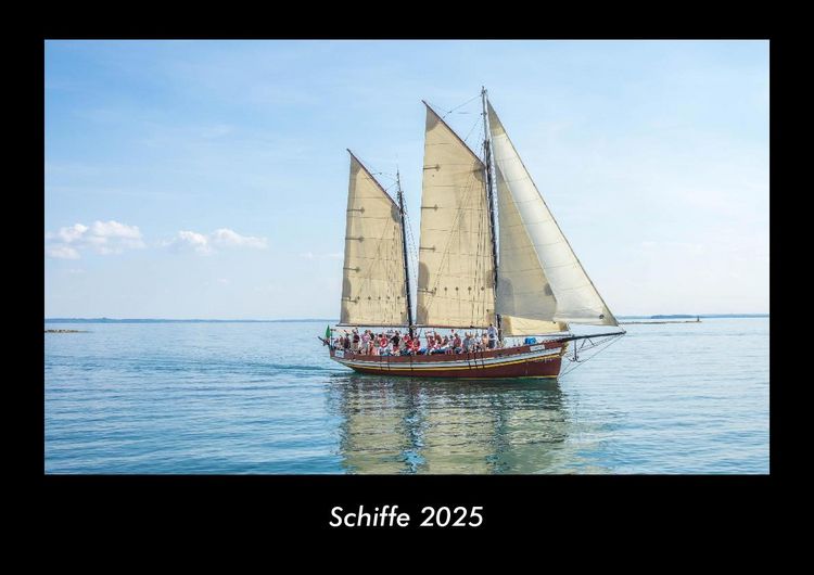 Produktbild: Schiffe 2025 Fotokalender DIN A3