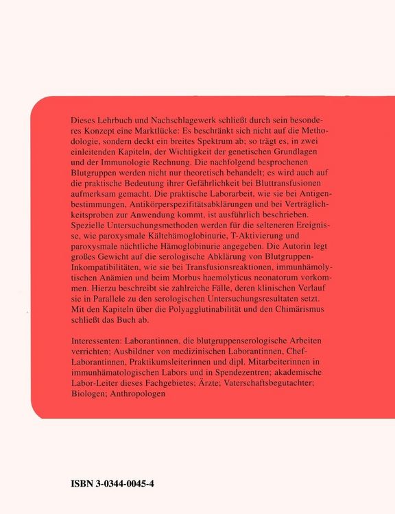 Produktbild: Blutgruppen und Transfusion