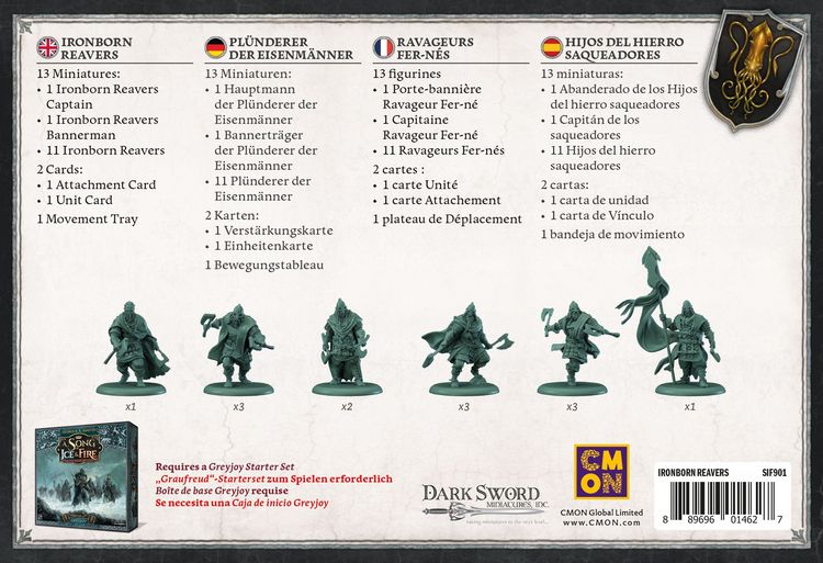 Produktbild: Song of Ice & Fire - Ironborn Reavers