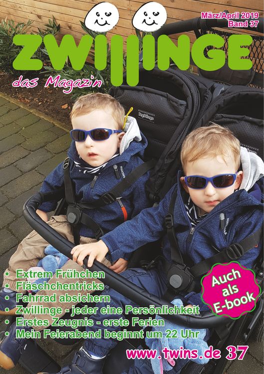 Produktbild: Zwillinge das Magazin M&auml;rz/April 2019