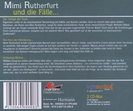 Produktbild: Der Heilige der Insel: Das Haus der D&auml;mmerung; Schwarze Bl&uuml;ten, 3 Audio-CDs