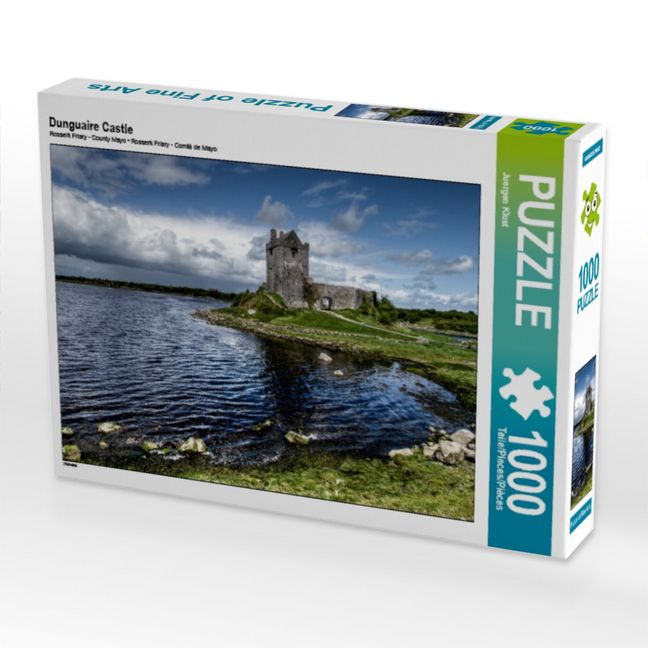 Produktbild: CALVENDO Puzzle Dunguaire Castle | 1000 Teile Lege-Gr&ouml;&szlig;e 64x48cm Foto-Puzzle f&uuml;r gl&uuml;ckliche Stunden