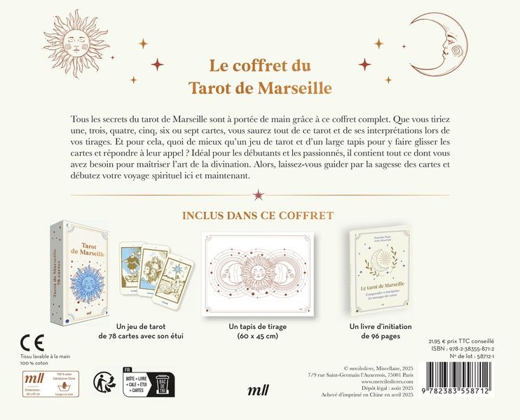 Produktbild: Le coffret du tarot de Marseille