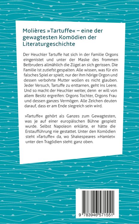 Produktbild: Tartuffe: oder Der Betr&uuml;ger. Kom&ouml;die in f&uuml;nf Aufz&uuml;gen
