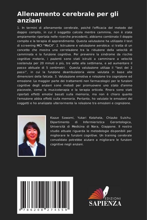 Produktbild: Allenamento cerebrale per gli anziani