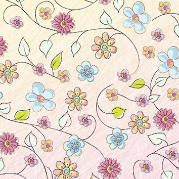 Produktbild: URSUS Faltbl&auml;tter Transparent "Magic Flowers"