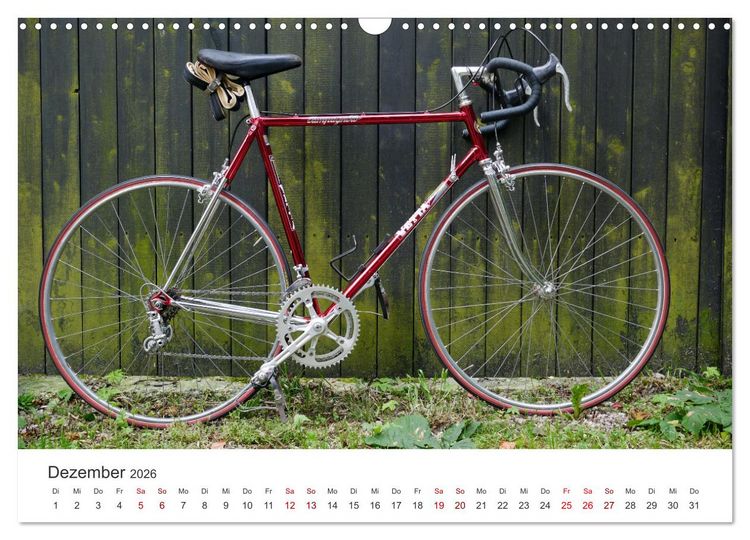 Produktbild: Stahlrenner - Rennrad-Klassiker aus Europa (Wandkalender 2026 DIN A3 quer), CALVENDO Monatskalender