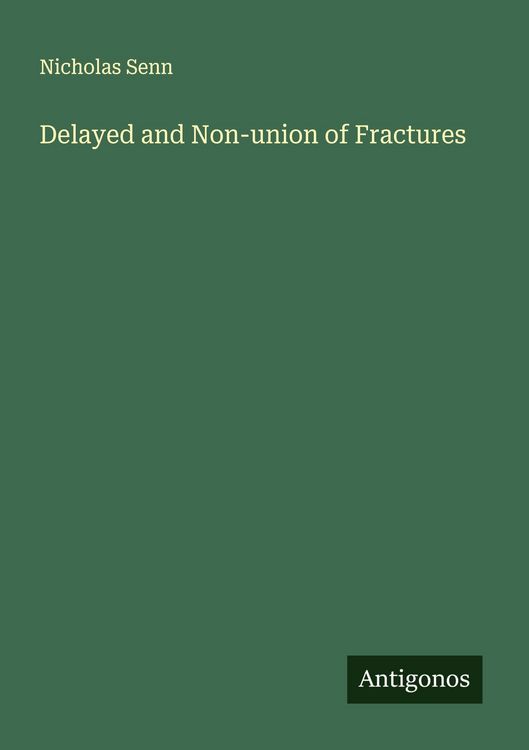 Produktbild: Delayed and Non-union of Fractures