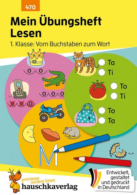 Produktbild: Mein &Uuml;bungsheft Lesen 1. Klasse: Vom Buchstaben zum Wort