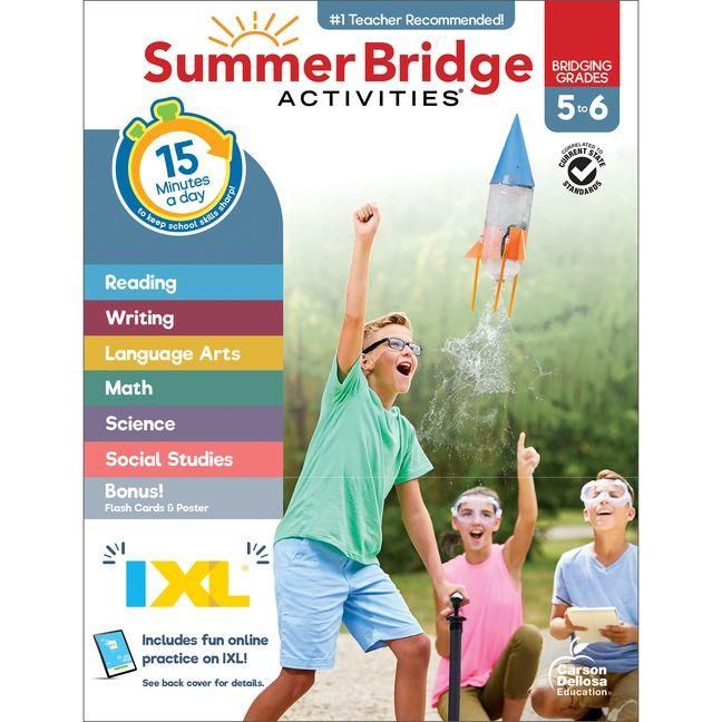 Produktbild: Summer Bridge Activities, Grades 5 - 6