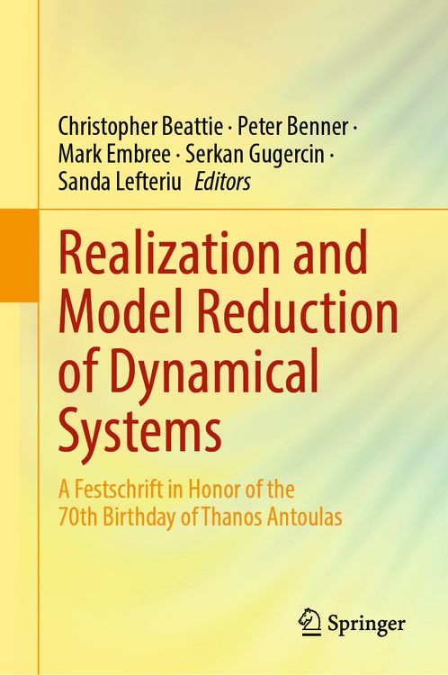 Produktbild: Realization and Model Reduction of Dynamical Systems