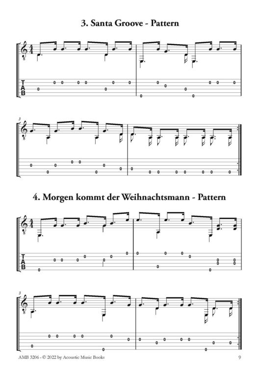 Produktbild: Knoblich, Andreas: Swinging Christmas.Weihnachtslieder f&uuml;r Gitarre im Bossa-Swing-Stil.