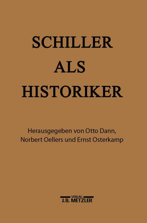 Produktbild: Schiller als Historiker