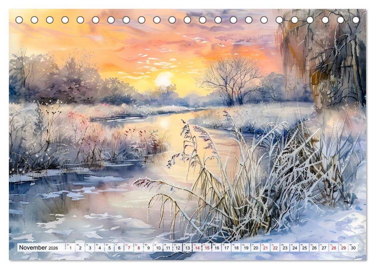Produktbild: Havelland Flair - Immer in Flussn&auml;he (Tischkalender 2026 DIN A5 quer), CALVENDO Monatskalender