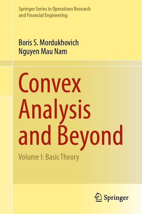 Produktbild: Convex Analysis and Beyond