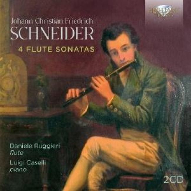 Produktbild: Schneider:4 Flute Sonatas