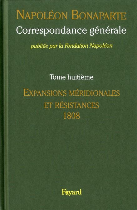 Produktbild: Correspondance Generale T.8; Expansions Meridionales et Resistances,