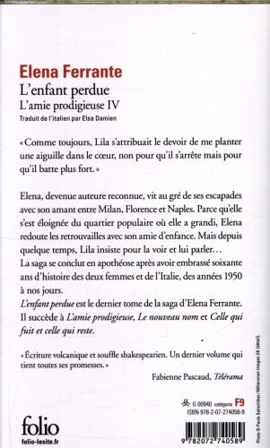 Produktbild: L'enfant perdue