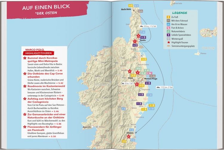 Produktbild: MARCO POLO OUTDOOR GUIDE Reisef&uuml;hrer Korsika