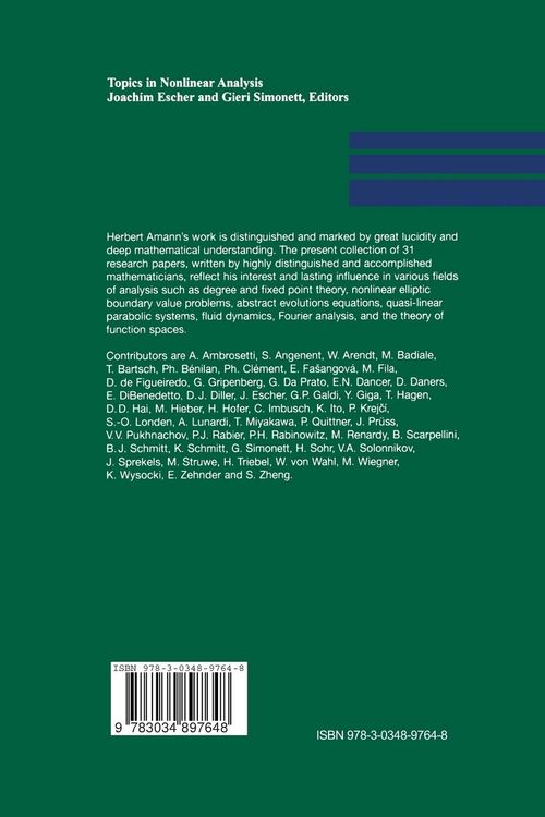 Produktbild: Topics in Nonlinear Analysis