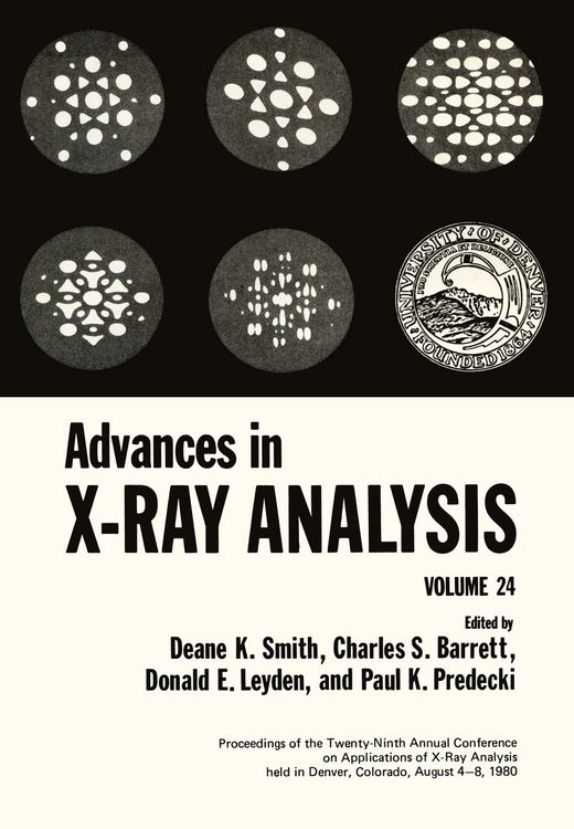 Produktbild: Advances in X-Ray Analysis