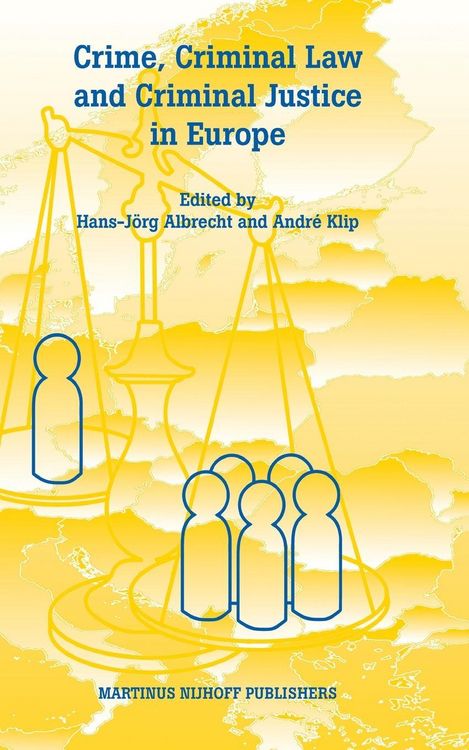Produktbild: Crime, Criminal Law and Criminal Justice in Europe