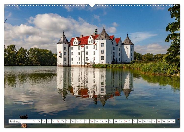 Produktbild: Deutschlands sch&ouml;nste Altst&auml;dte - Schleswig-Holstein (Wandkalender 2027 DIN A2 quer), CALVENDO Monatskalender