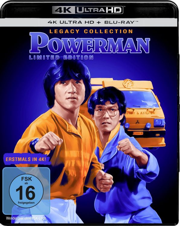 Produktbild: Powerman - Legacy Collection LTD. - 4K HDR 2-Disc Limited Edition (4K Ultra HD) (+ Blu-ray)