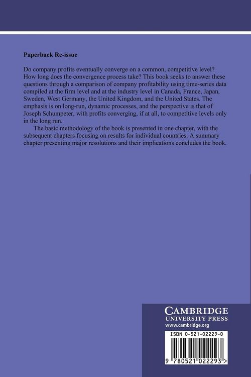 Produktbild: The Dynamics of Company Profits