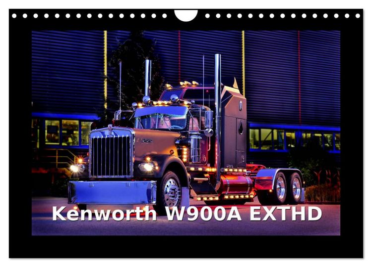 Produktbild: Kenworth W900A EXTHD (Wandkalender 2026 DIN A4 quer), CALVENDO Monatskalender