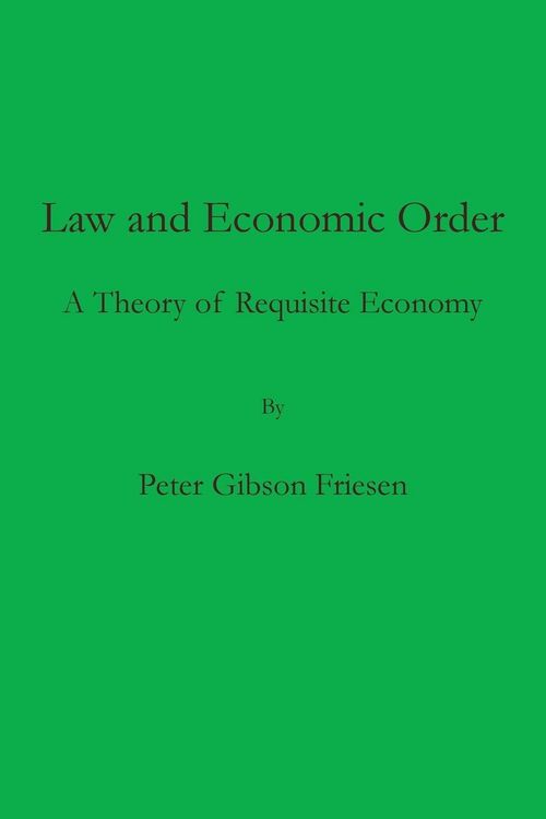 Produktbild: Law and Economic Order