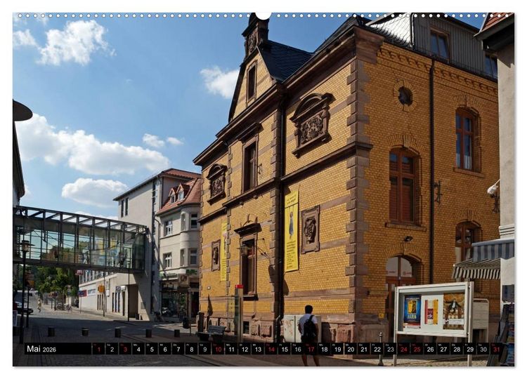 Produktbild: Musik- und Bergstadt Sondershausen/Th&uuml;ringen (Wandkalender 2026 DIN A2 quer), CALVENDO Monatskalender