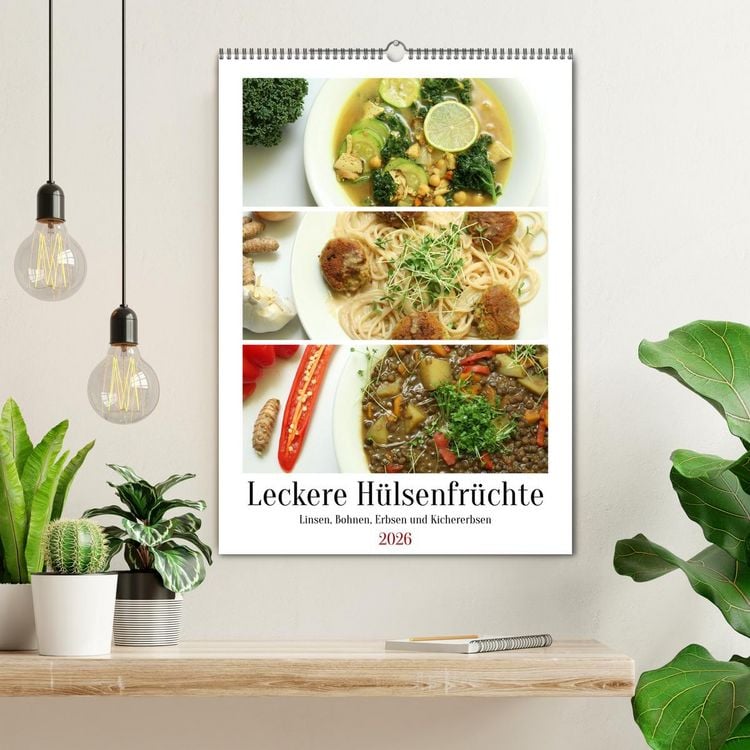 Produktbild: Leckere H&uuml;lsenfr&uuml;chte (Wandkalender 2026 DIN A2 hoch), CALVENDO Monatskalender