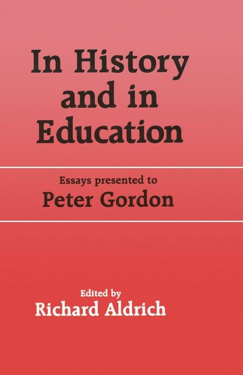 Produktbild: In History and in Education
