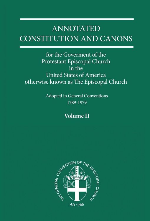Produktbild: Annotated Constitutions and Canons Volume 2
