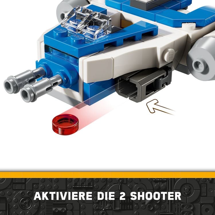 Produktbild: LEGO Star Wars Captain Rex Y-Wing Microfighter 75391, Fantasy-Spielzeug