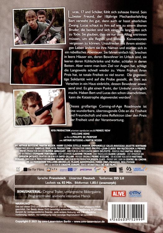 Produktbild: Welcome Home (OmU) (The Coming-of-Age Collection No. 34)