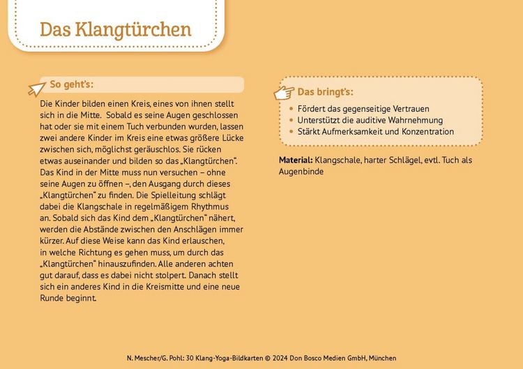 Produktbild: 30 Klang-Yoga-Bildkarten