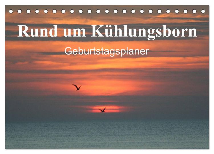 Produktbild: Rund um K&uuml;hlungsborn (Tischkalender 2026 DIN A5 quer), CALVENDO Monatskalender