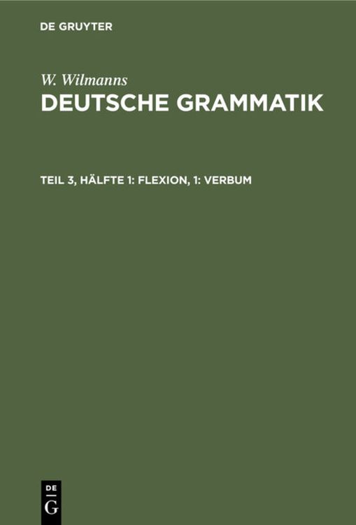 Produktbild: Flexion, 1: Verbum