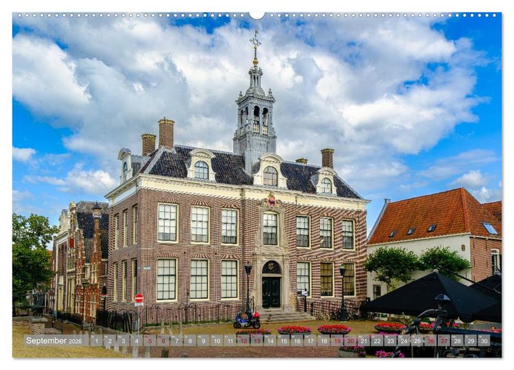 Produktbild: Ein Blick auf Edam (Wandkalender 2026 DIN A2 quer), CALVENDO Monatskalender