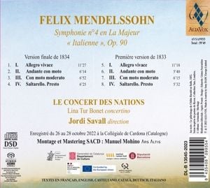 Produktbild: Mendelssohn: Symphony No. 4 in A Major Italian