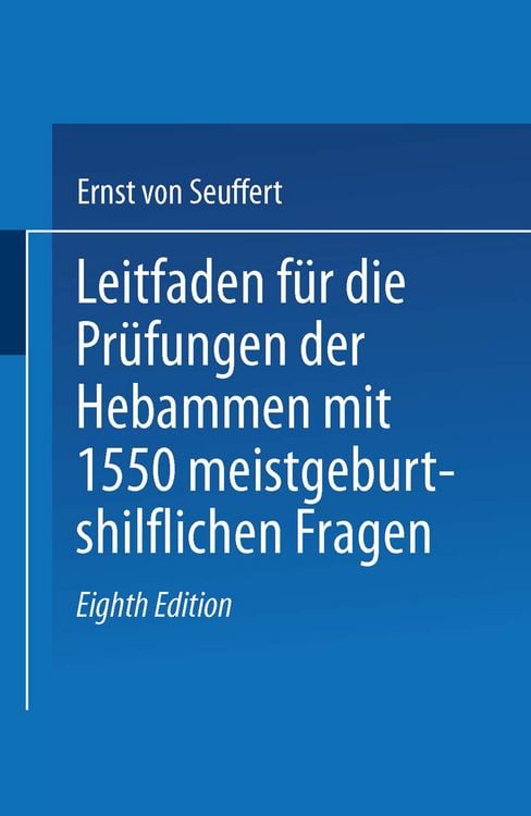 Produktbild: Leitfaden f&uuml;r die Pr&uuml;fungen der Hebammen
