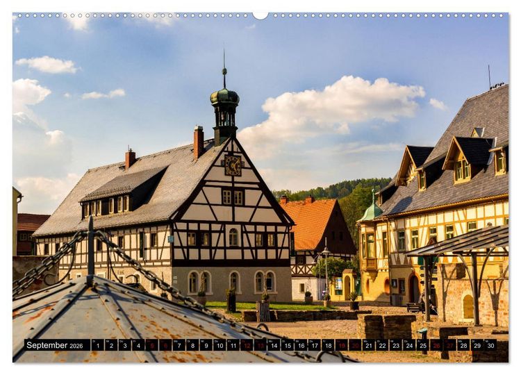 Produktbild: Unser Erzgebirge (hochwertiger Premium Wandkalender 2026 DIN A2 quer), Kunstdruck in Hochglanz