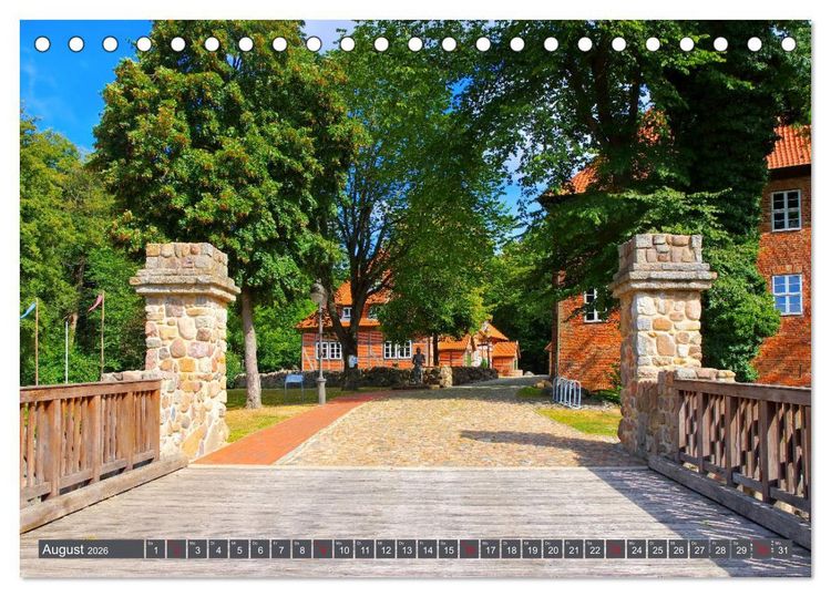 Produktbild: Bad Bodenteich - Kurort in der L&uuml;neburger Heide (Tischkalender 2026 DIN A5 quer), CALVENDO Monatskalender