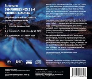 Produktbild: Sinfonien 2 & 4/Overt&uuml;re Genoveva