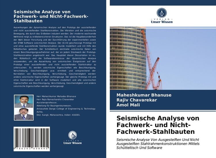 Produktbild: Seismische Analyse von Fachwerk- und Nicht-Fachwerk-Stahlbauten