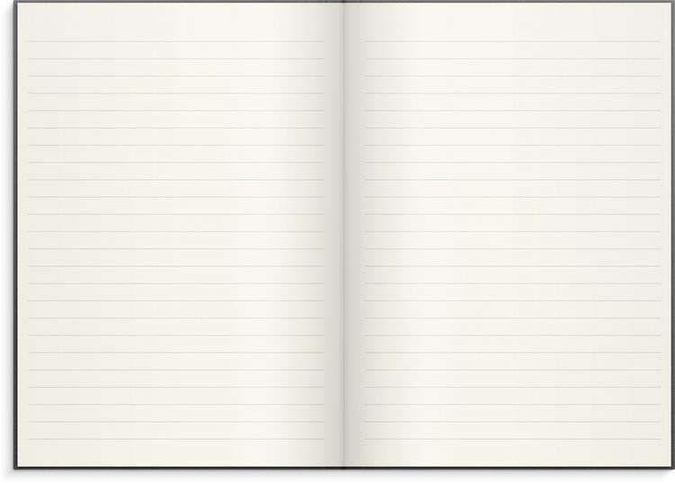Produktbild: Burde Notizbuch Textil dunkelgrau liniert A5