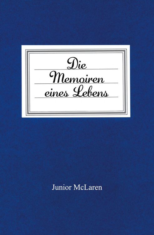 Produktbild: Die Memoiren eines Lebens
